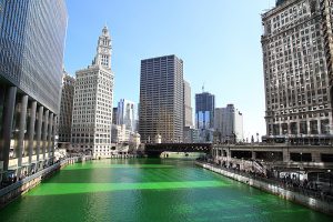 grüner Chicagoriver - St. Patrick’s Day