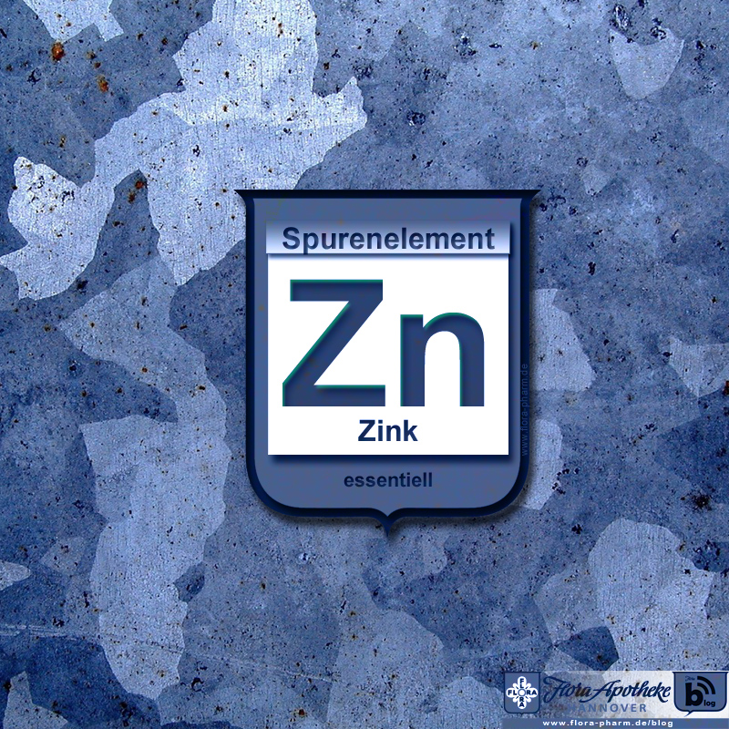 Zink Zn Spurenelement essentiell