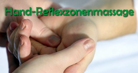 Reflexzonenmassage in der Hand