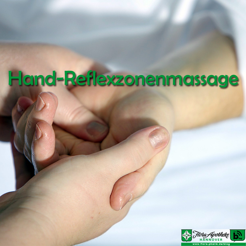 Reflexzonenmassage in der Hand