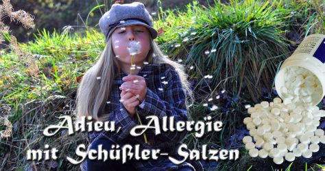 Adieu, Allergie - Schüßler-Salze