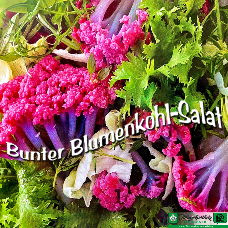 Bunter Blumenkohl-Salat