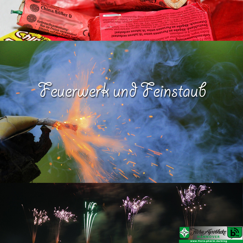 Feuerwerk und Feinstaub