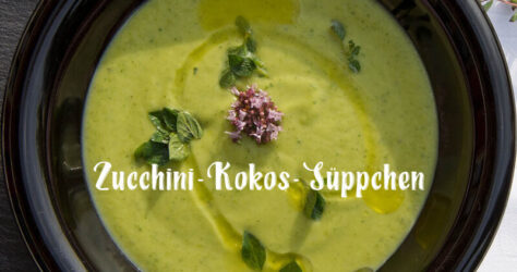 Zucchini-Kokos-Suppe