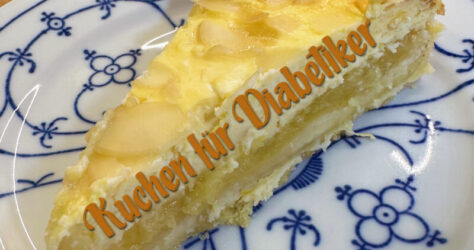 Kuchen backen mit Birkenzucker (Xylit), diabetikergeeignet