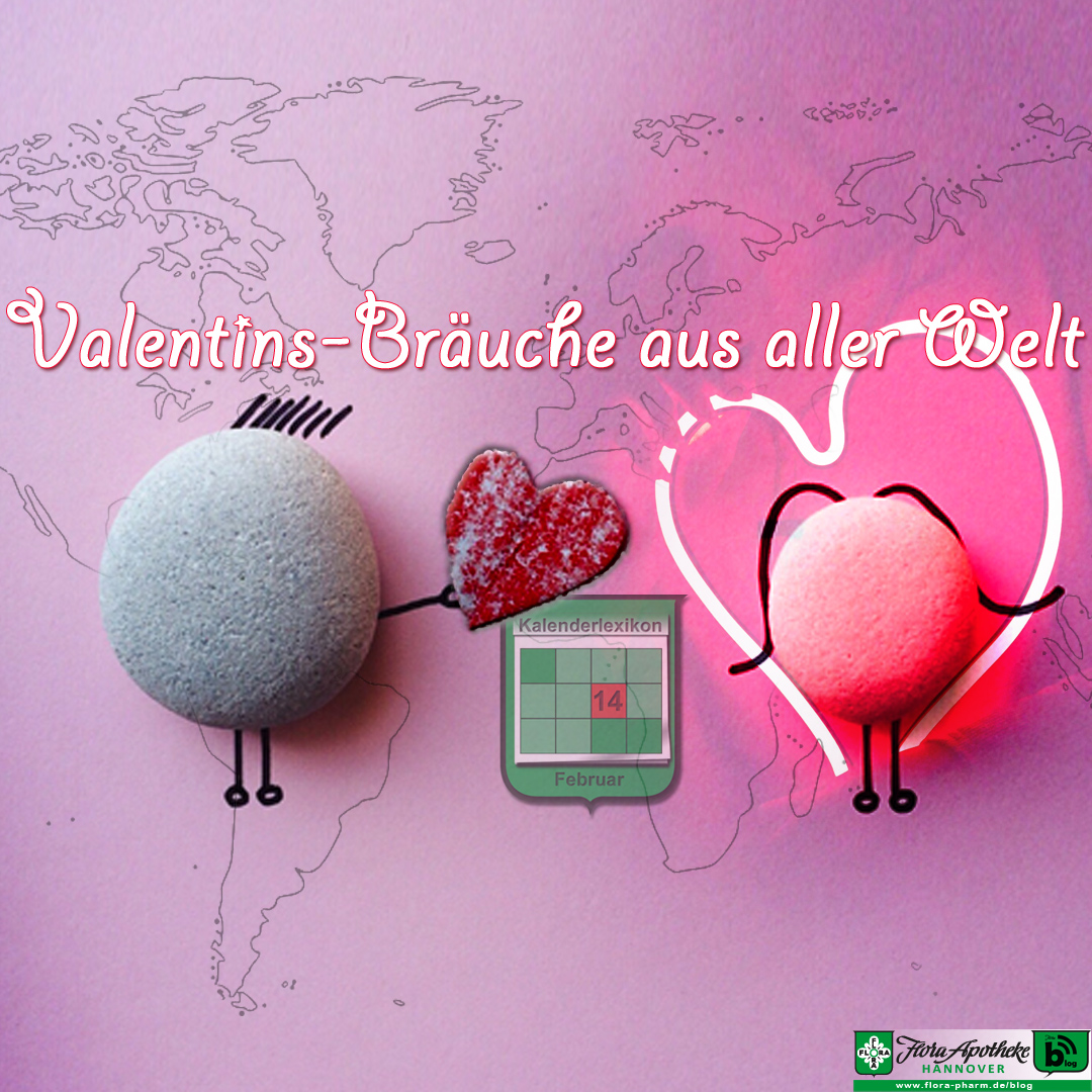 Valentinstag Bräuche aus aller Welt international