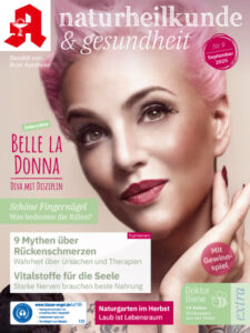 Bild vom Cover des "Naturheilkunde & Gesundheit" Heftes 9/25, aus dem der Text zu diesem Artikel stammt. Der Verlag hat uns die Nutzung freundlicherweise genehmigt.