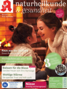 Bild vom Cover des "Naturheilkunde & Gesundheit" Heftes 12/25, aus dem der Text zu diesem Artikel stammt. Der Verlag hat uns die Nutzung freundlicherweise genehmigt.